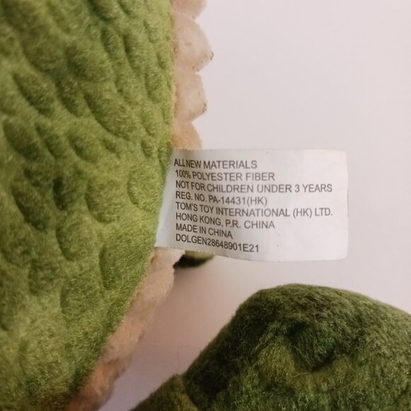 Tom’s Toy International Green T-Rex 19” Plush Dinosaur Stuffed Animal - Picture 9 of 10